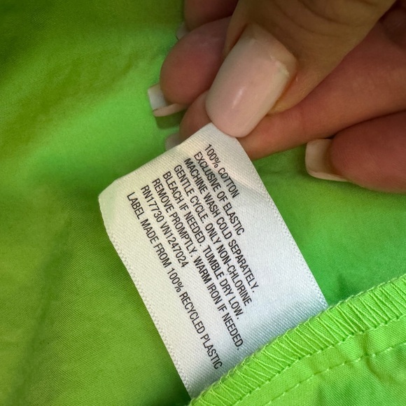 Christopher John Rogers Lime Maxi Dress Size XL - Picture 6 of 15